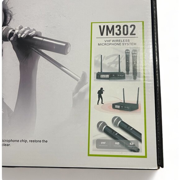 D Debra VHF Wireless Microphone System with Dual Handheld Mic and XLR Interface - Picture 10 of 10